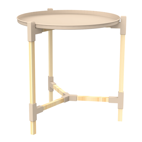 שולחן צד עם מגש נשלף