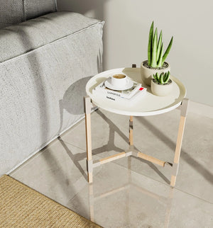 שולחן צד עם מגש נשלף