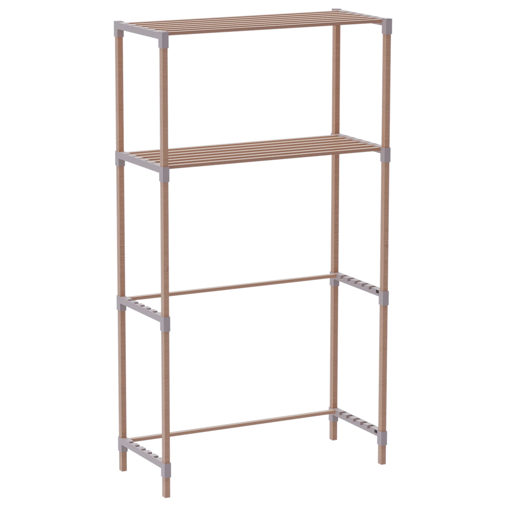 מדפים לאחסון מעל מכונת הכביסה