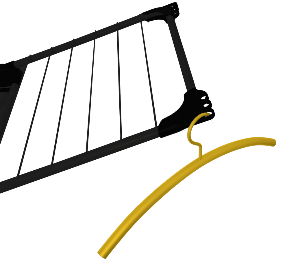 מתקן כביסה Superior שחור