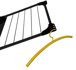 מתקן כביסה Superior שחור