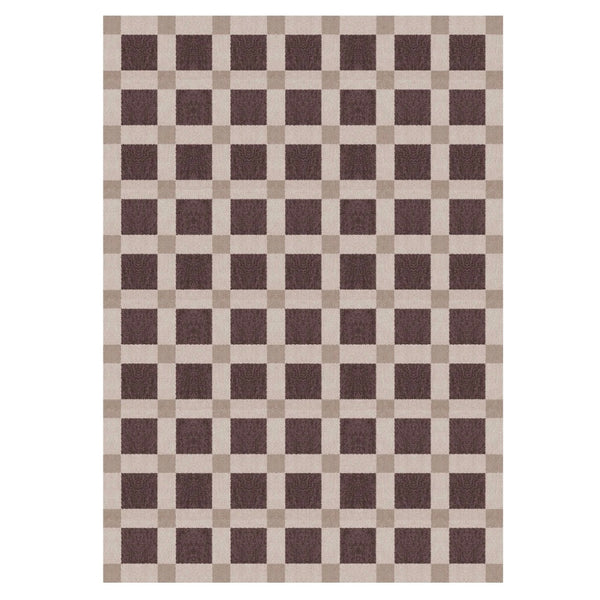 שטיח Cocoa Checks- canvas
