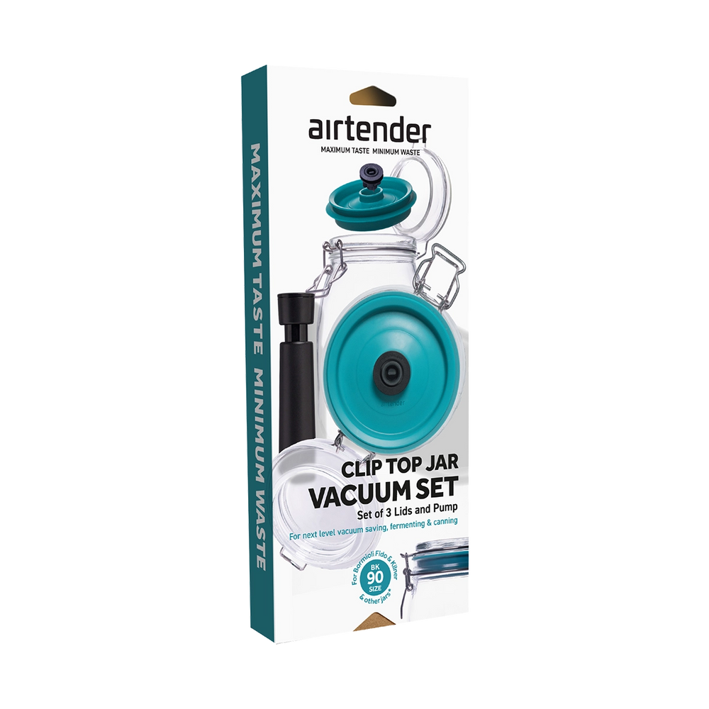 סט ואקום להארכת חיי מזון ויין