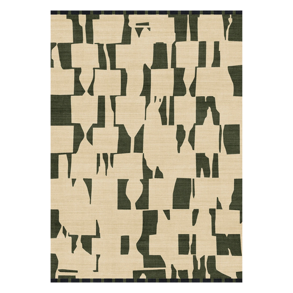 שטיח Forest Check canvas | בונה קאסה