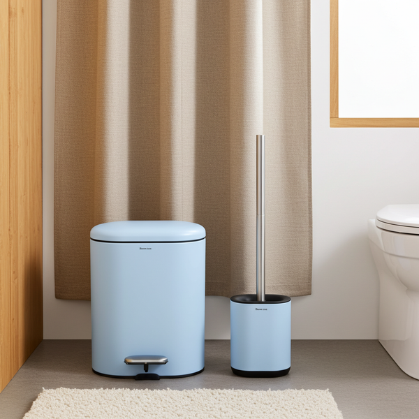 סט שירותים תכלת Ovo 5L