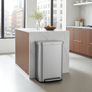 פח דוושה נירוסטה PALERMO 70L