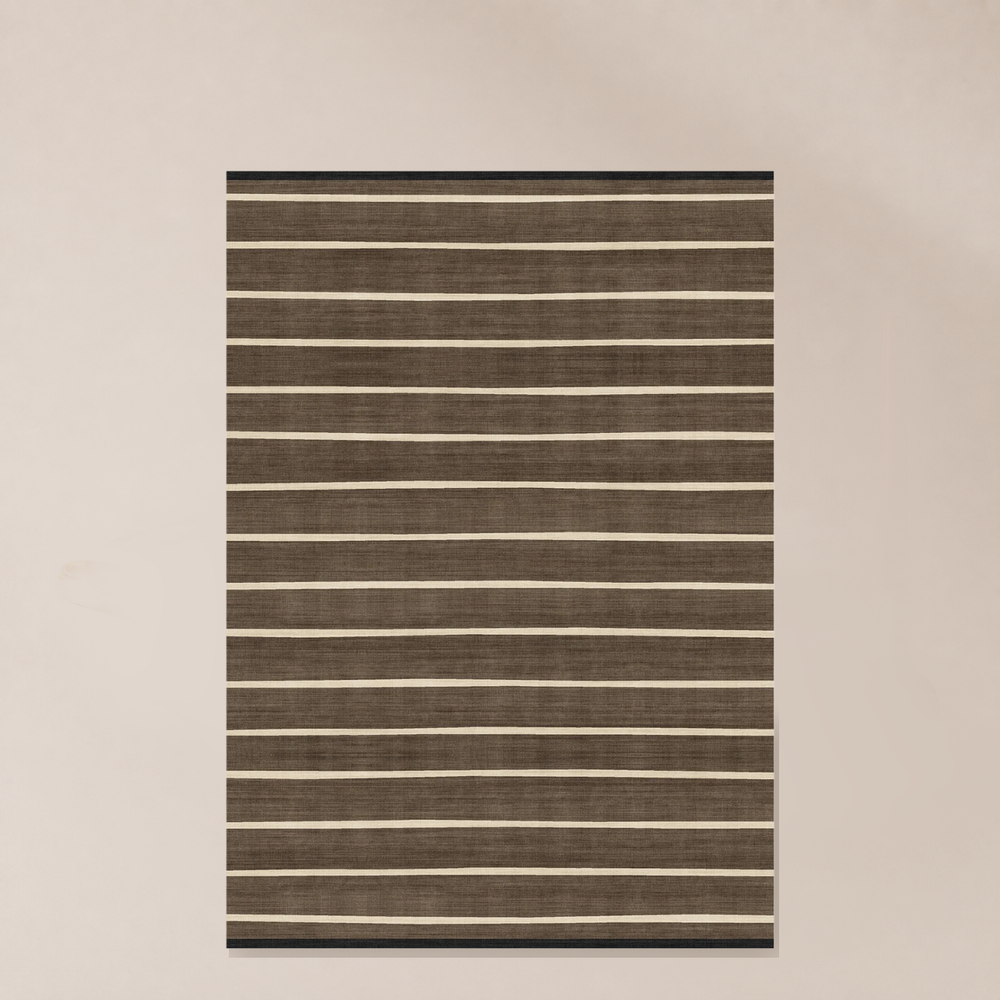 שטיח Milano Brown canvas | בונה קאסה