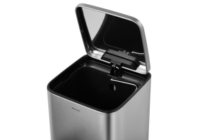 סט שירותים נירוסטה מוברשת Cube 5L