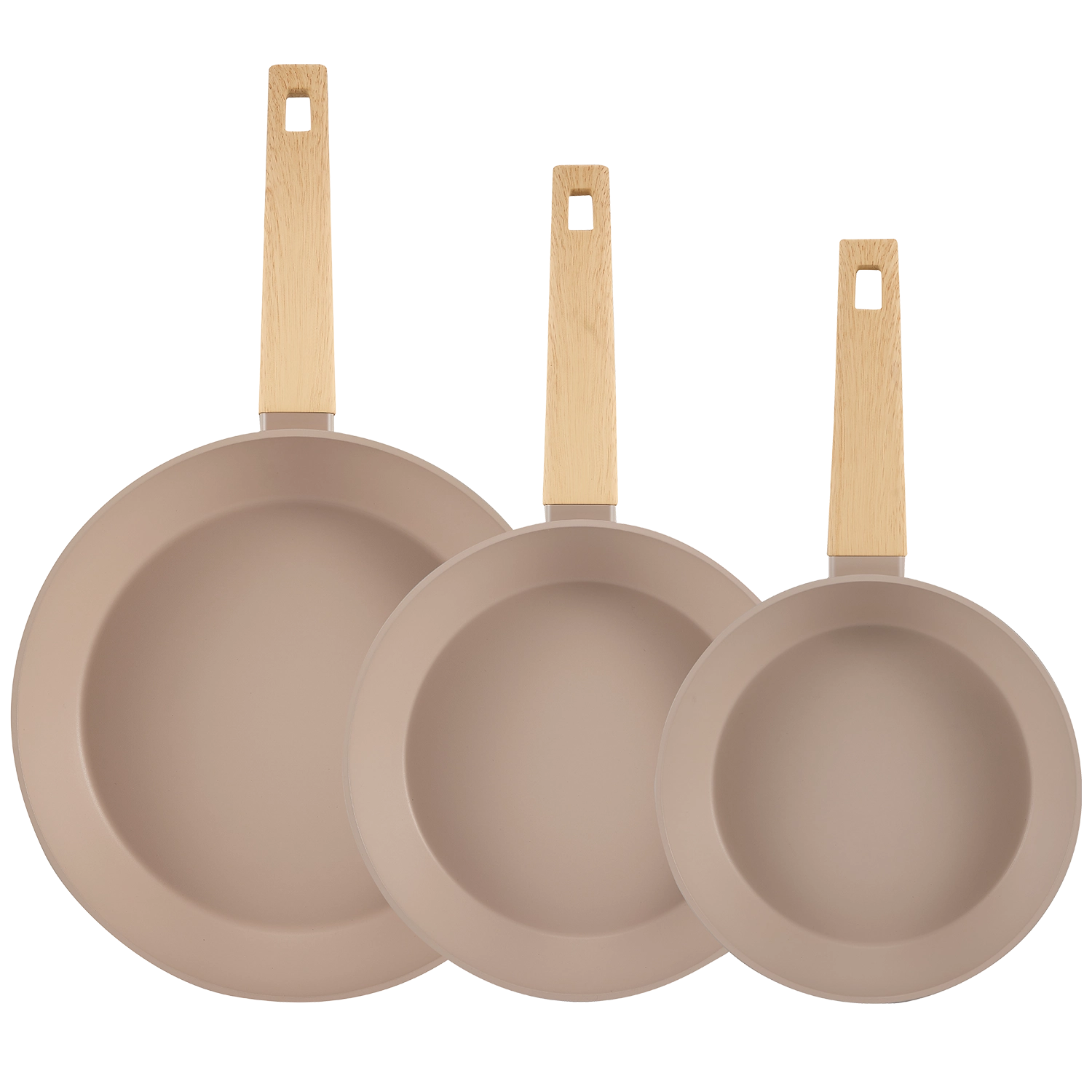 סט 3 מחבתות - Oxford almond rose