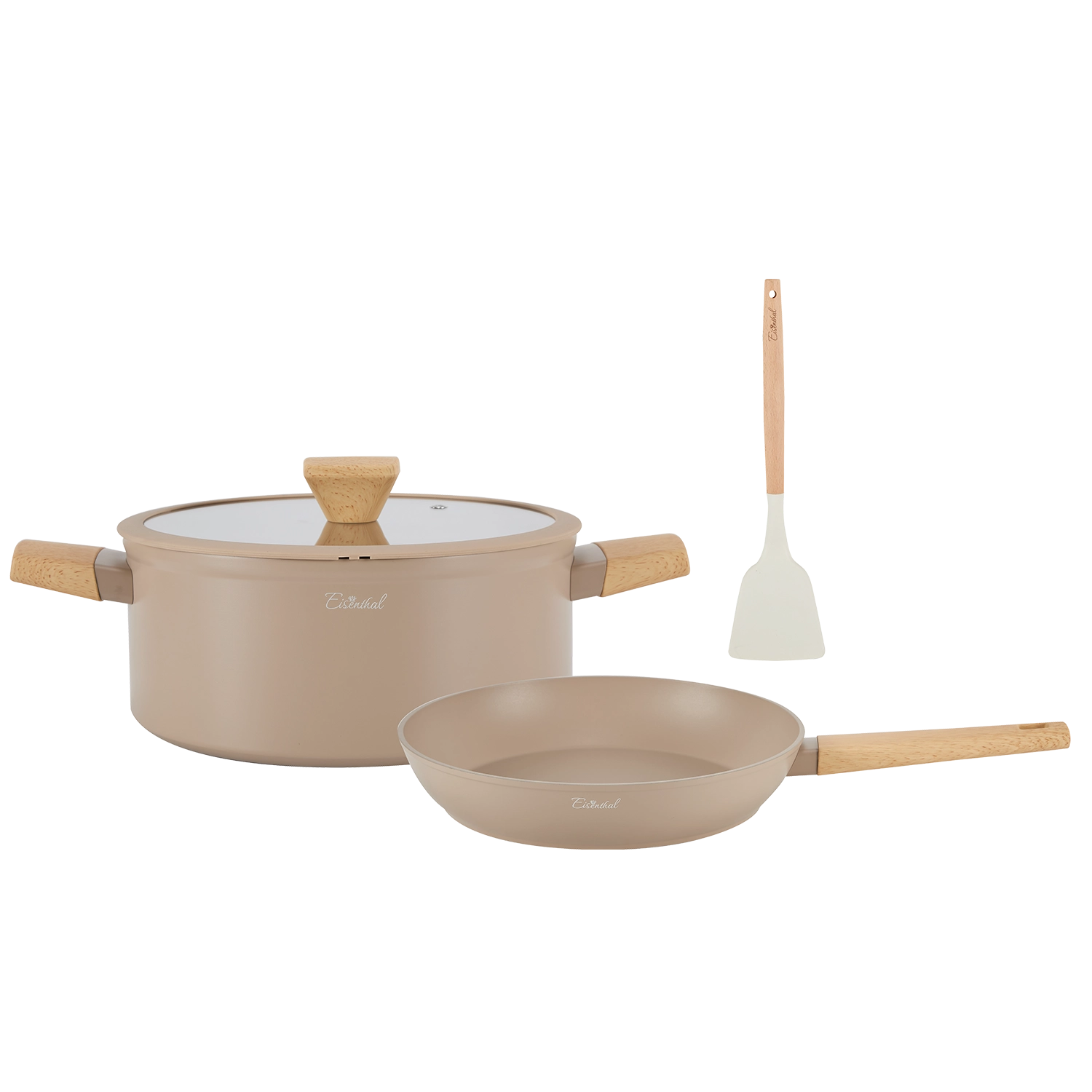 סט סירים 4 חלקים- Oxford almond rose